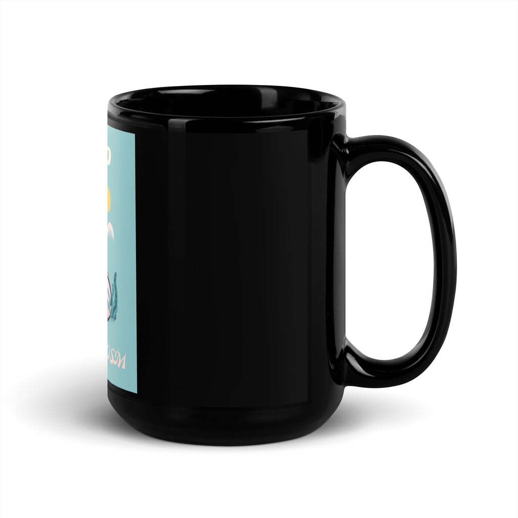 Bike Journey | Stop Antisemitism | Black Glossy Mug