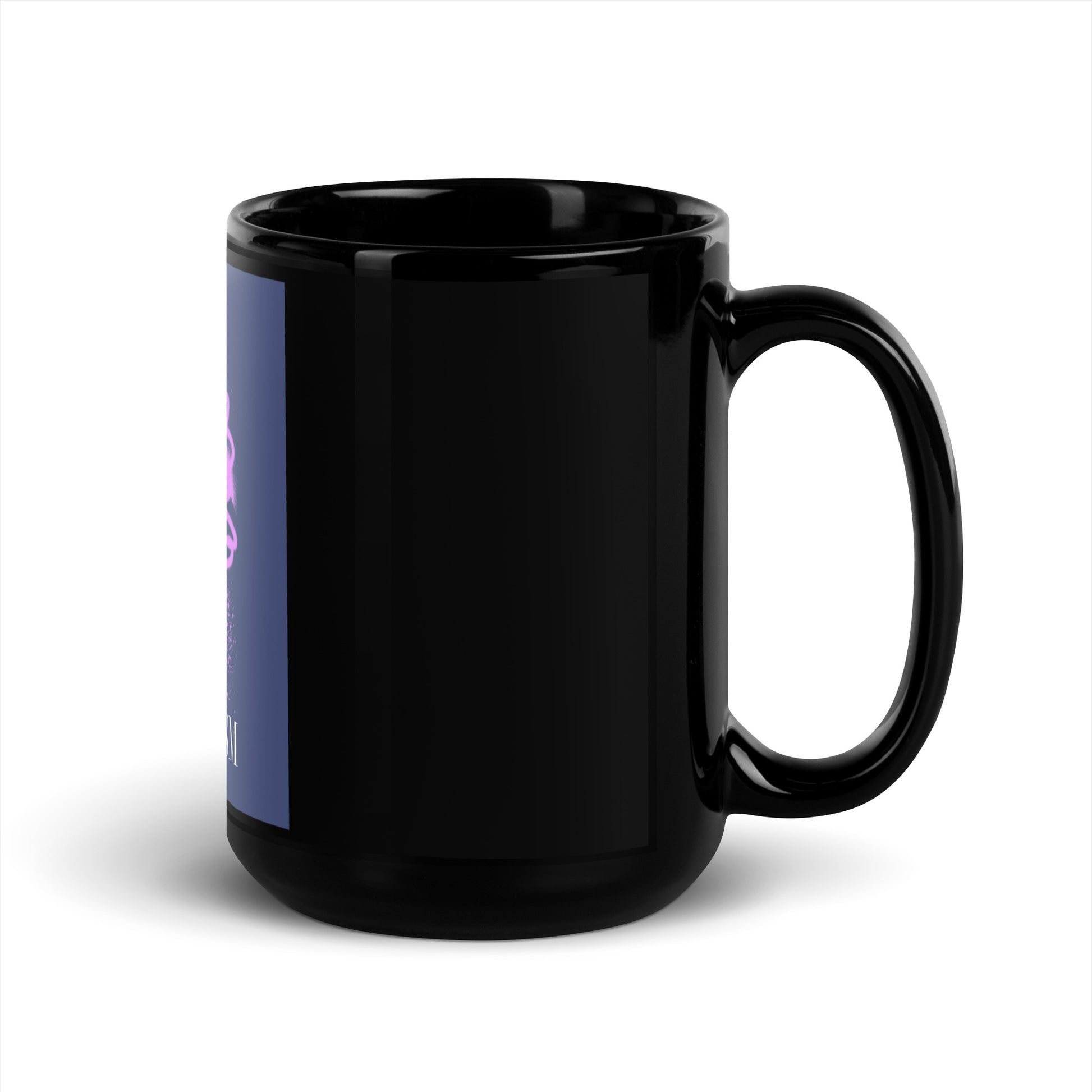 Graffiti Statue Anthem | No Antisemitism | Black Glossy Mug