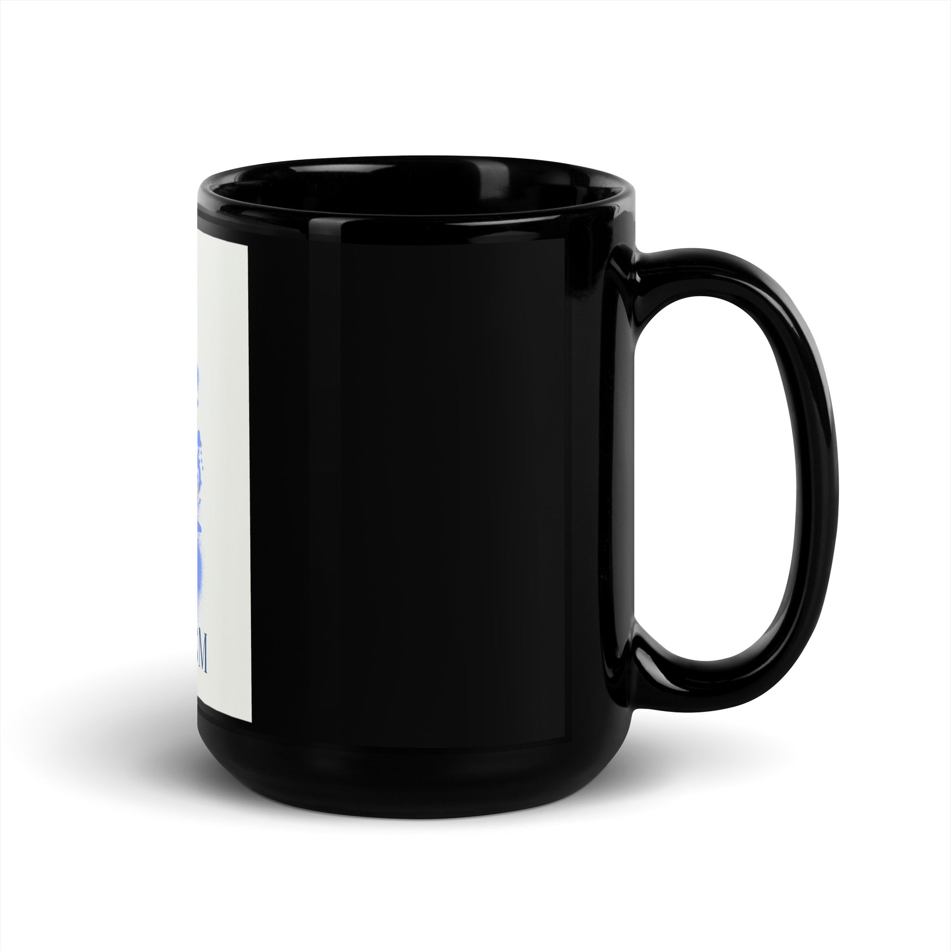 Graffiti Statue Anthem | No Antisemitism | Black Glossy Mug
