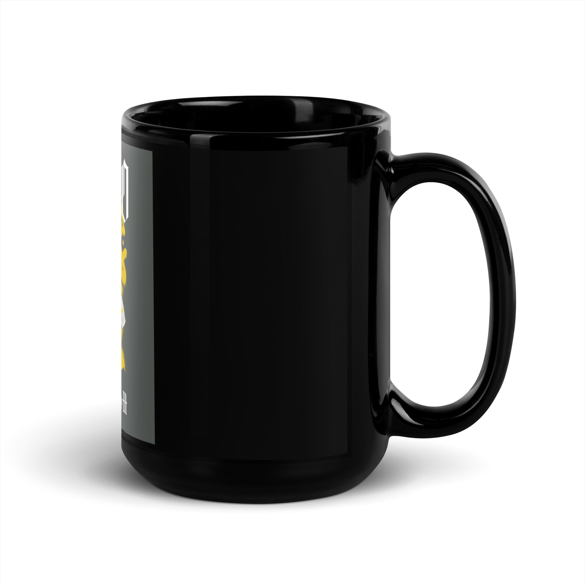 Graffiti Statue Anthem | No Antisemitism | Black Glossy Mug
