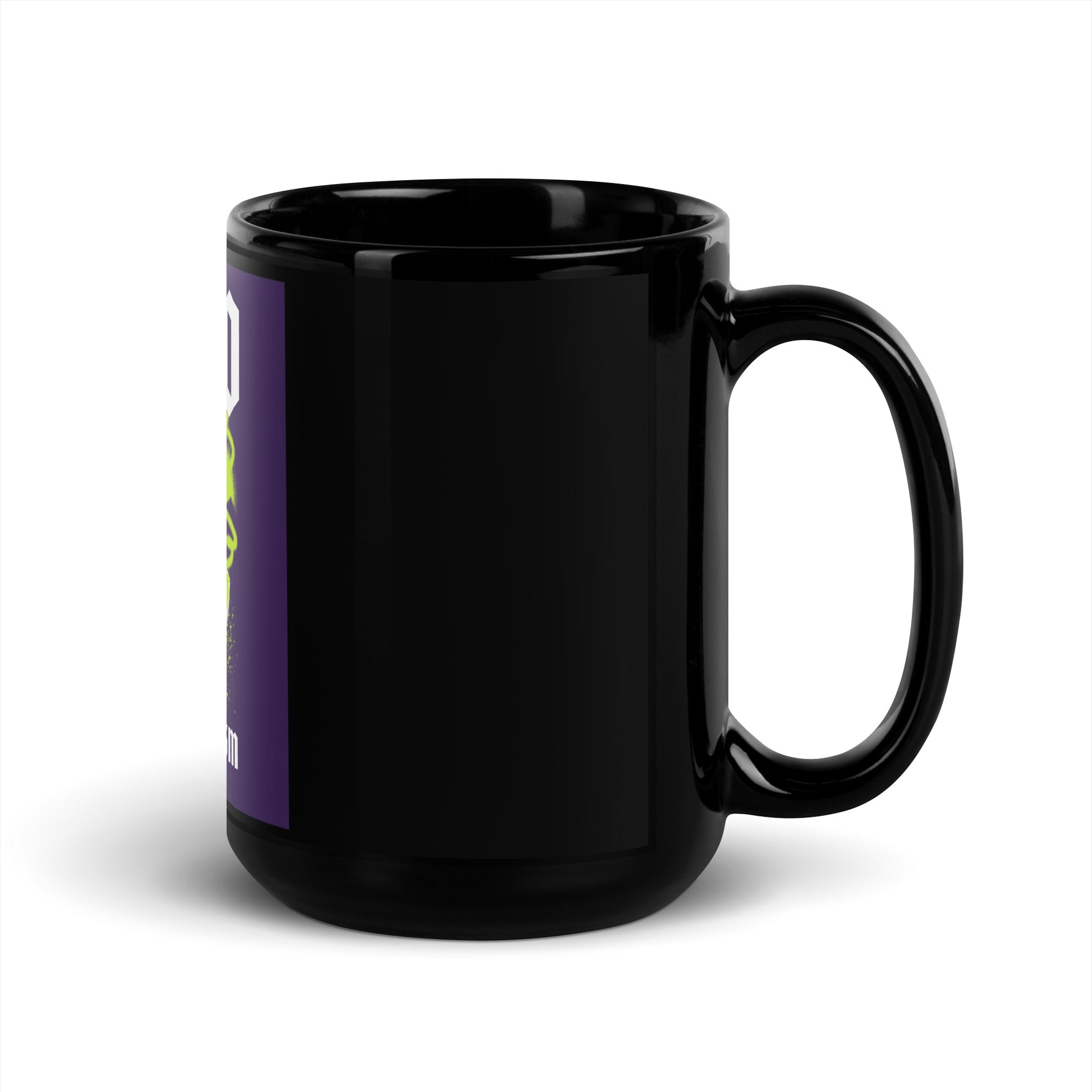 Graffiti Statue Anthem | No Antisemitism | Black Glossy Mug