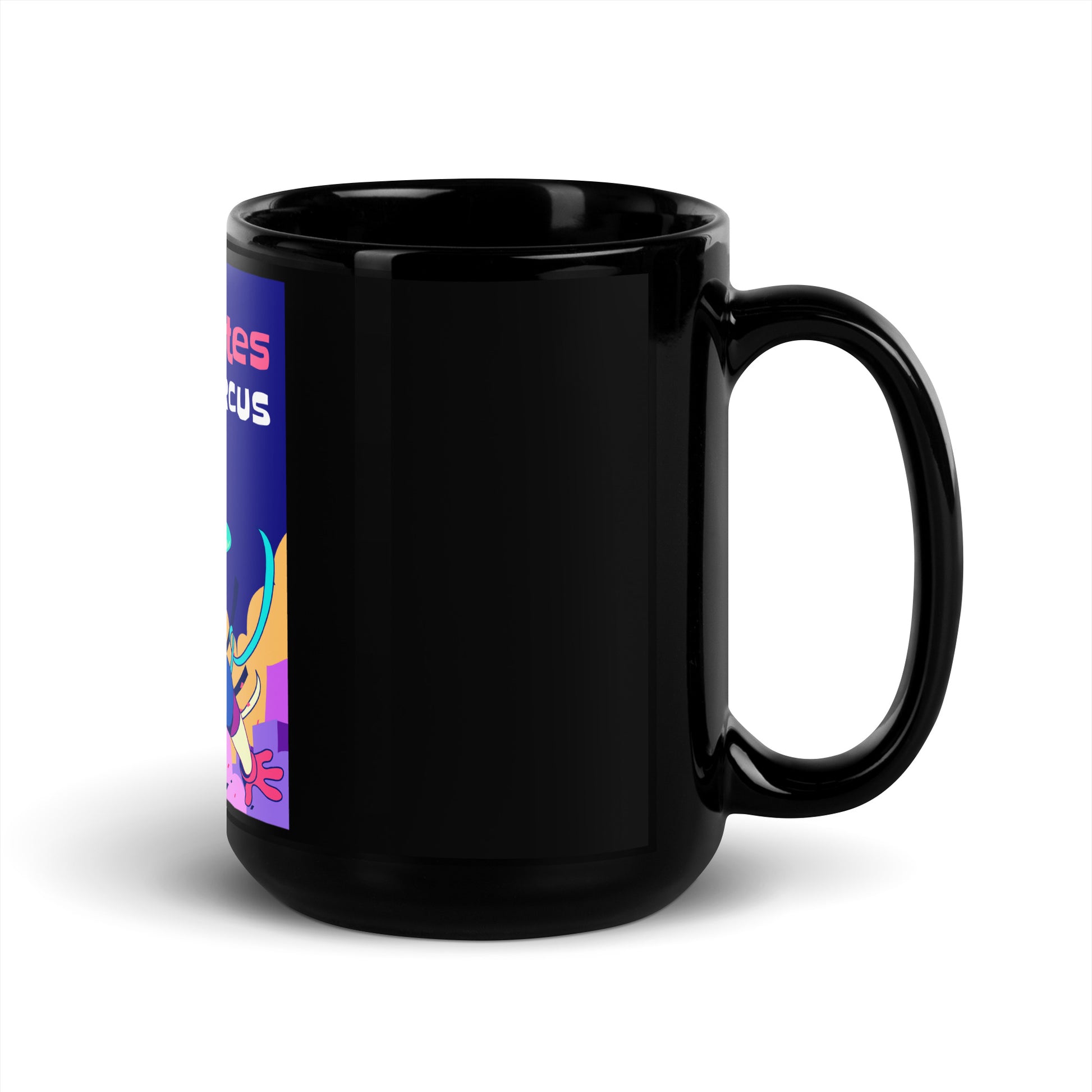 Antisemitic Clowns | Black Glossy Mug