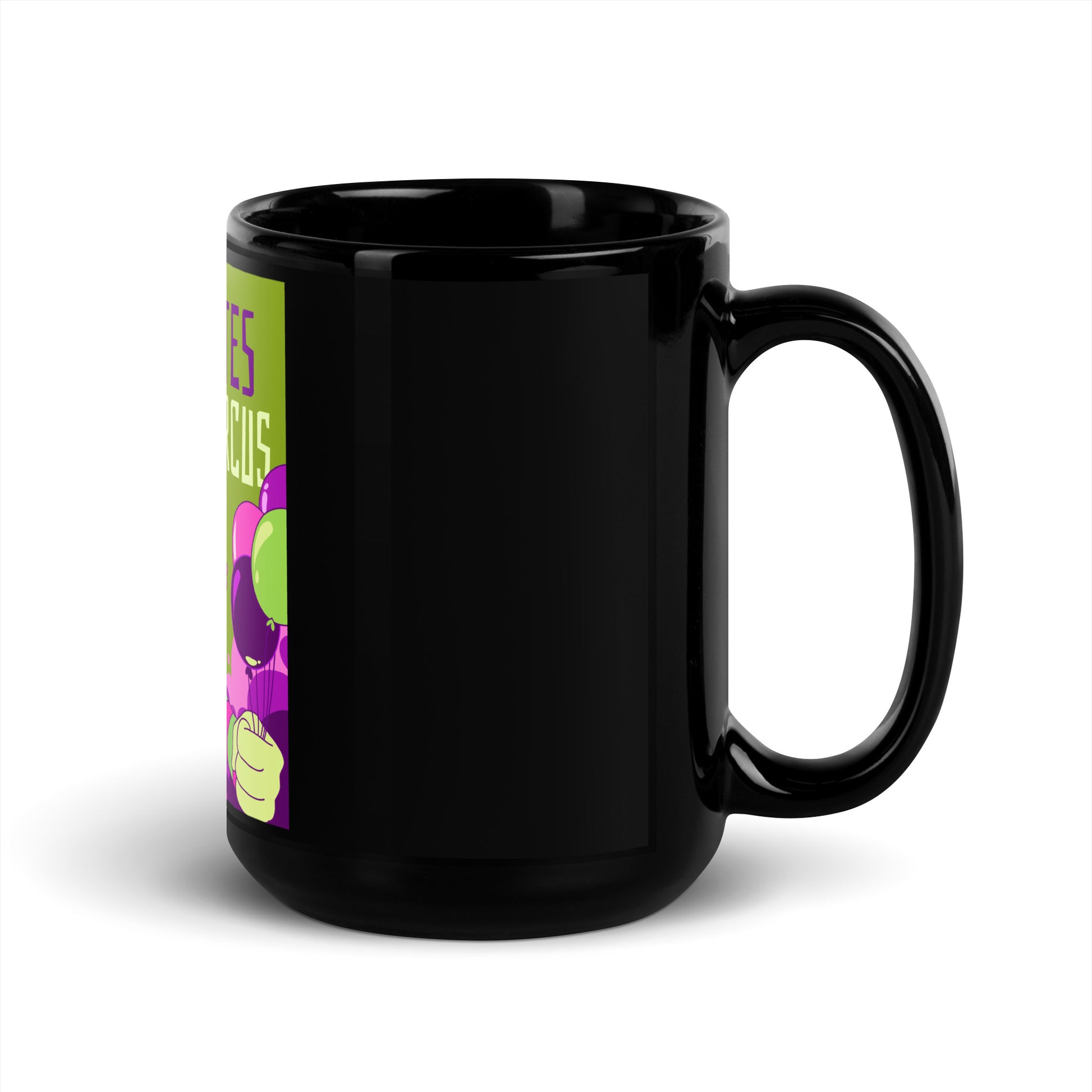 Antisemitic Clowns | Black Glossy Mug