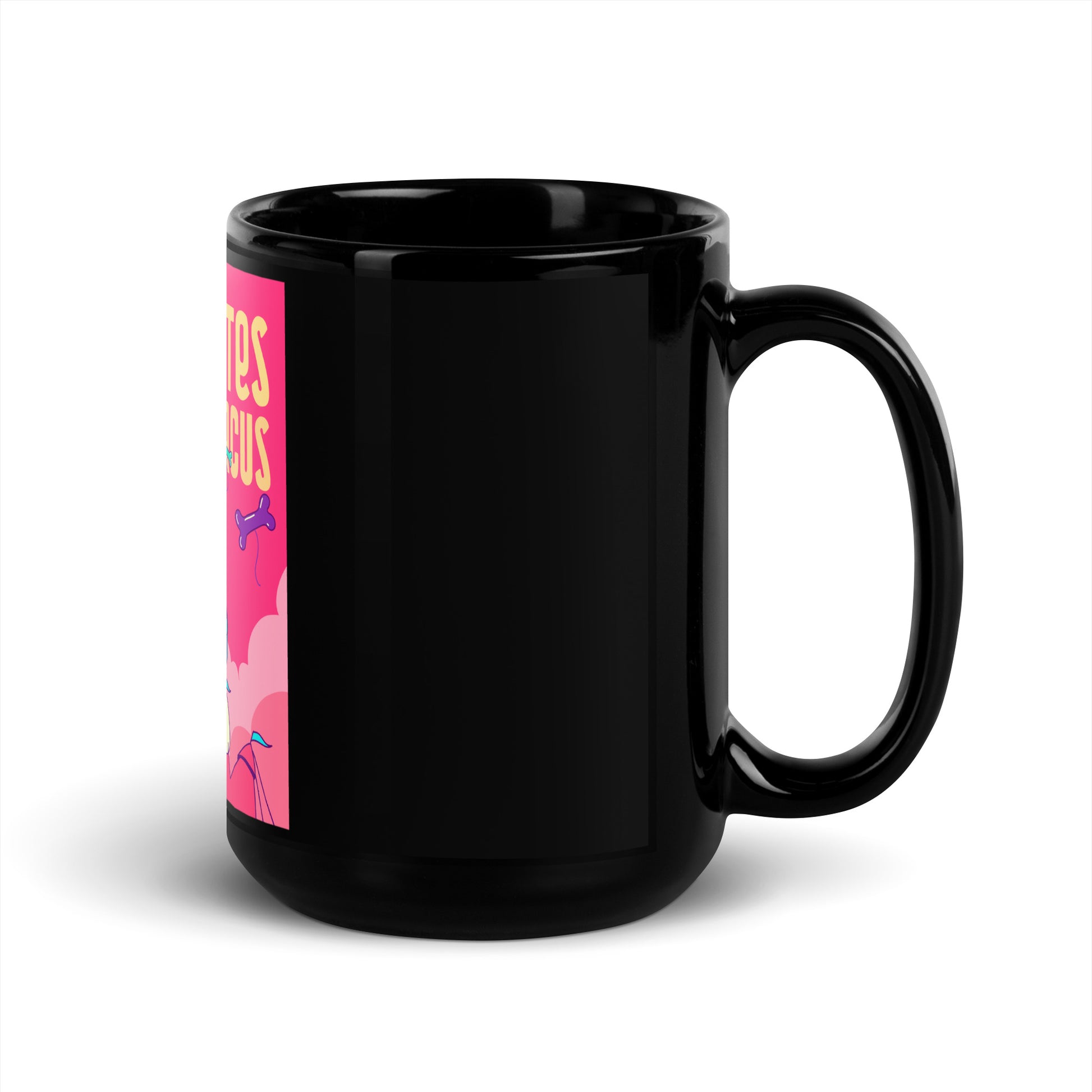 Antisemitic Clowns | Black Glossy Mug