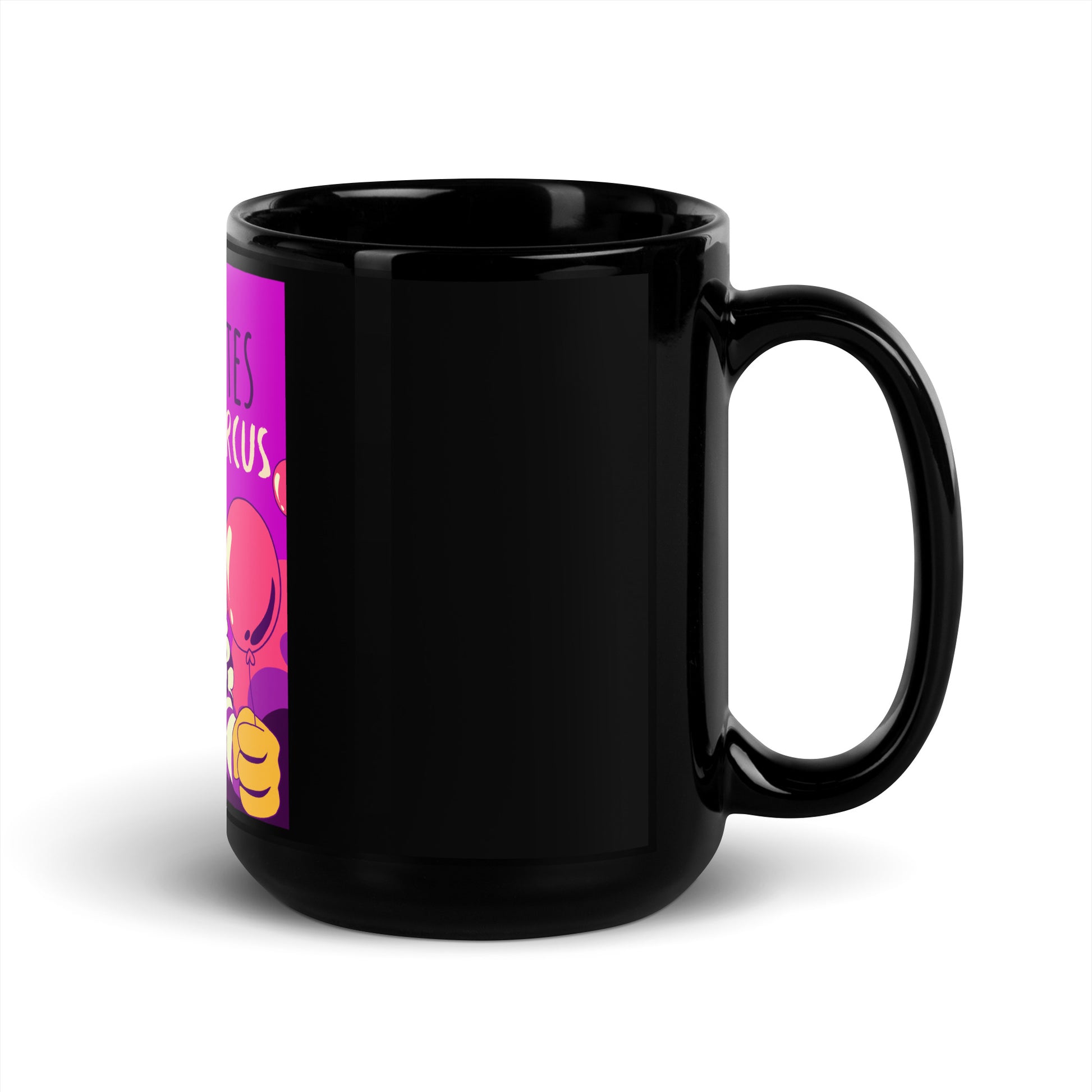 Antisemitic Clowns | Black Glossy Mug
