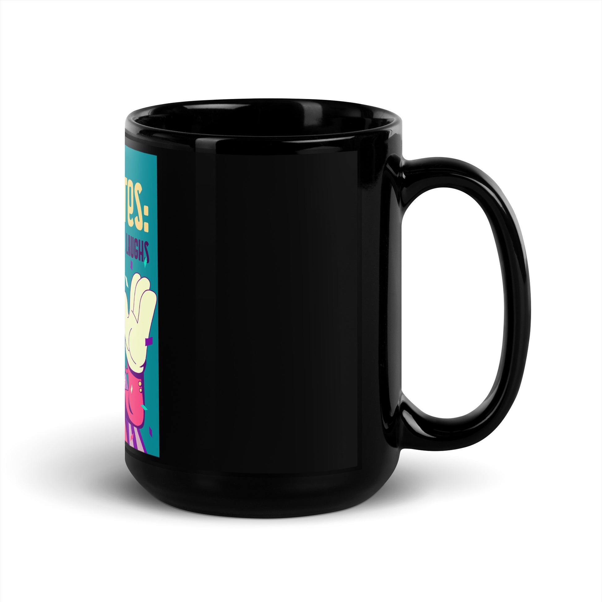 Antisemitic Clowns | Black Glossy Mug
