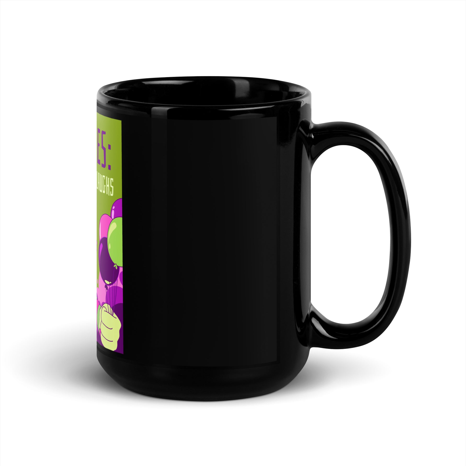 Antisemitic Clowns | Black Glossy Mug