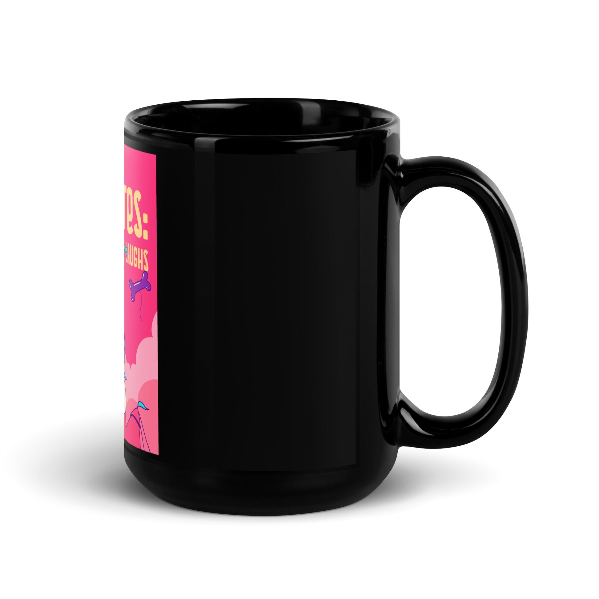 Antisemitic Clowns | Black Glossy Mug
