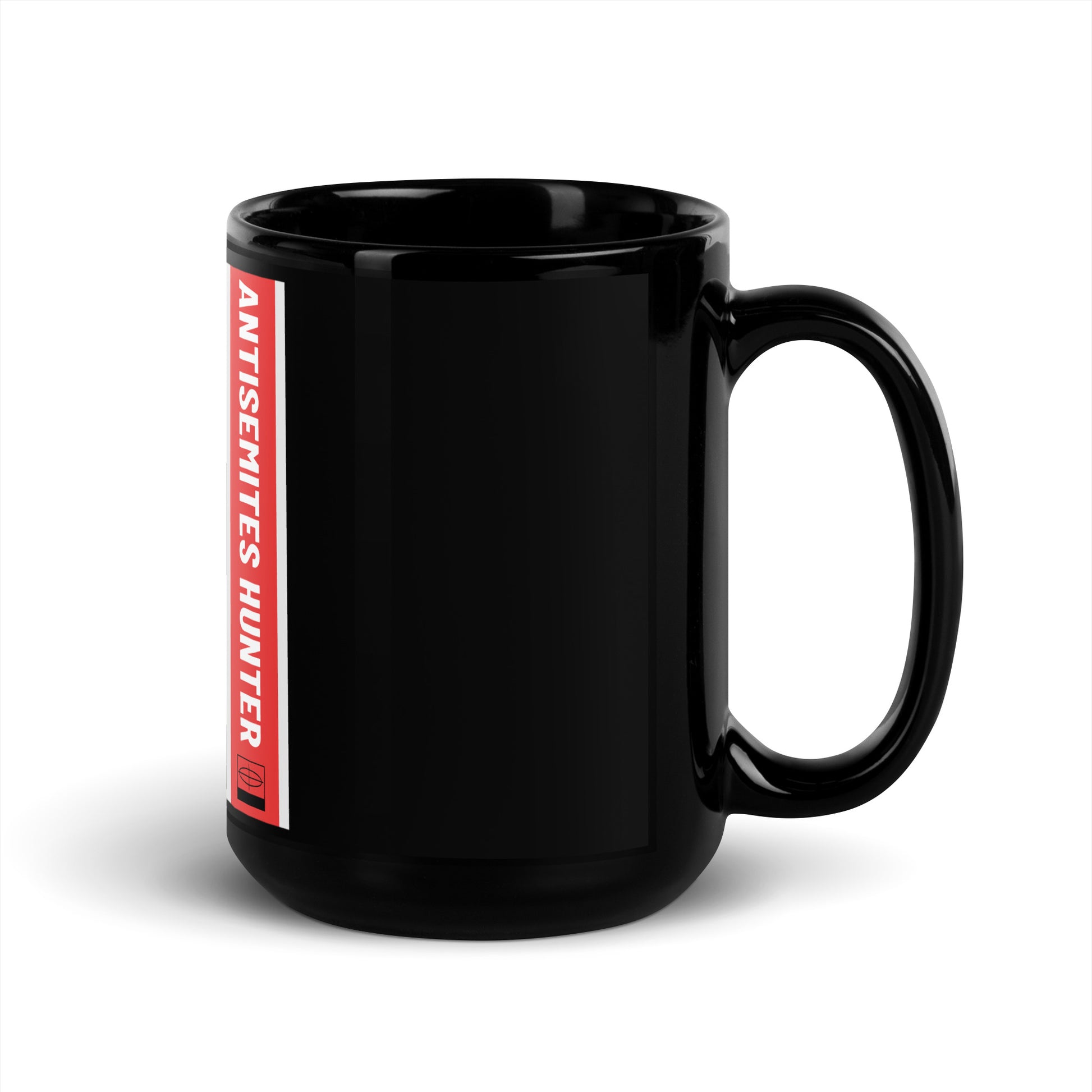 Antisemites Hunter | Black Glossy Mug