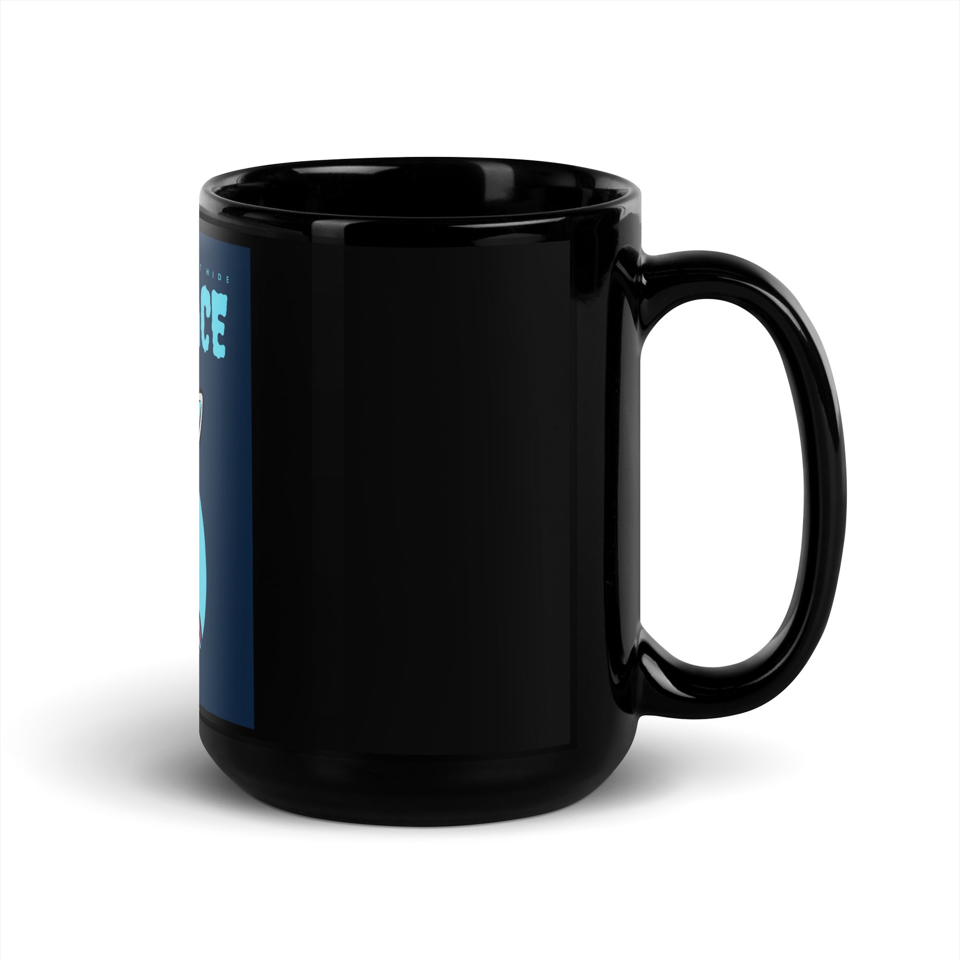 Show Face | Antisemitism Can't Hide | Black Glossy Mug