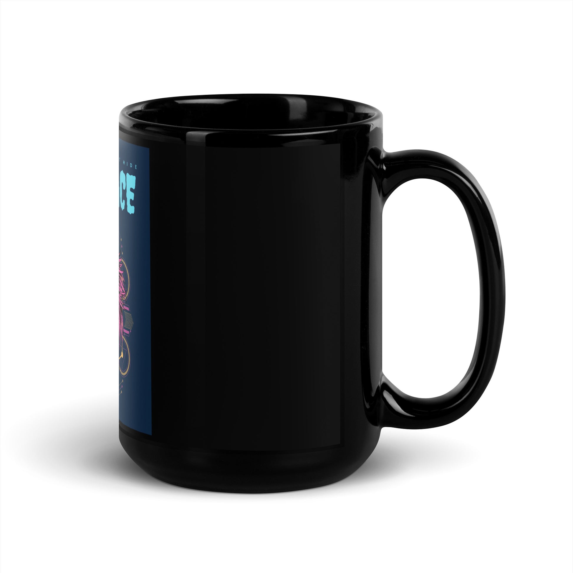 Show Face | Antisemitism Can't Hide | Black Glossy Mug