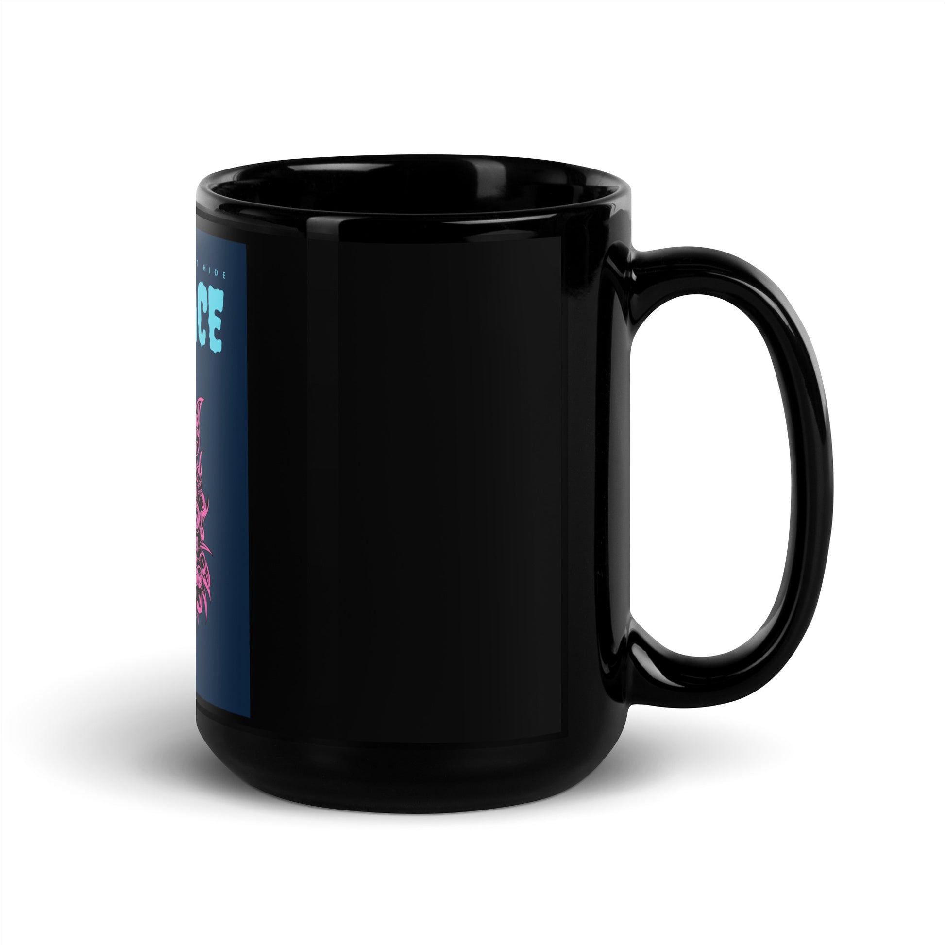 Show Face | Antisemitism Can't Hide | Black Glossy Mug