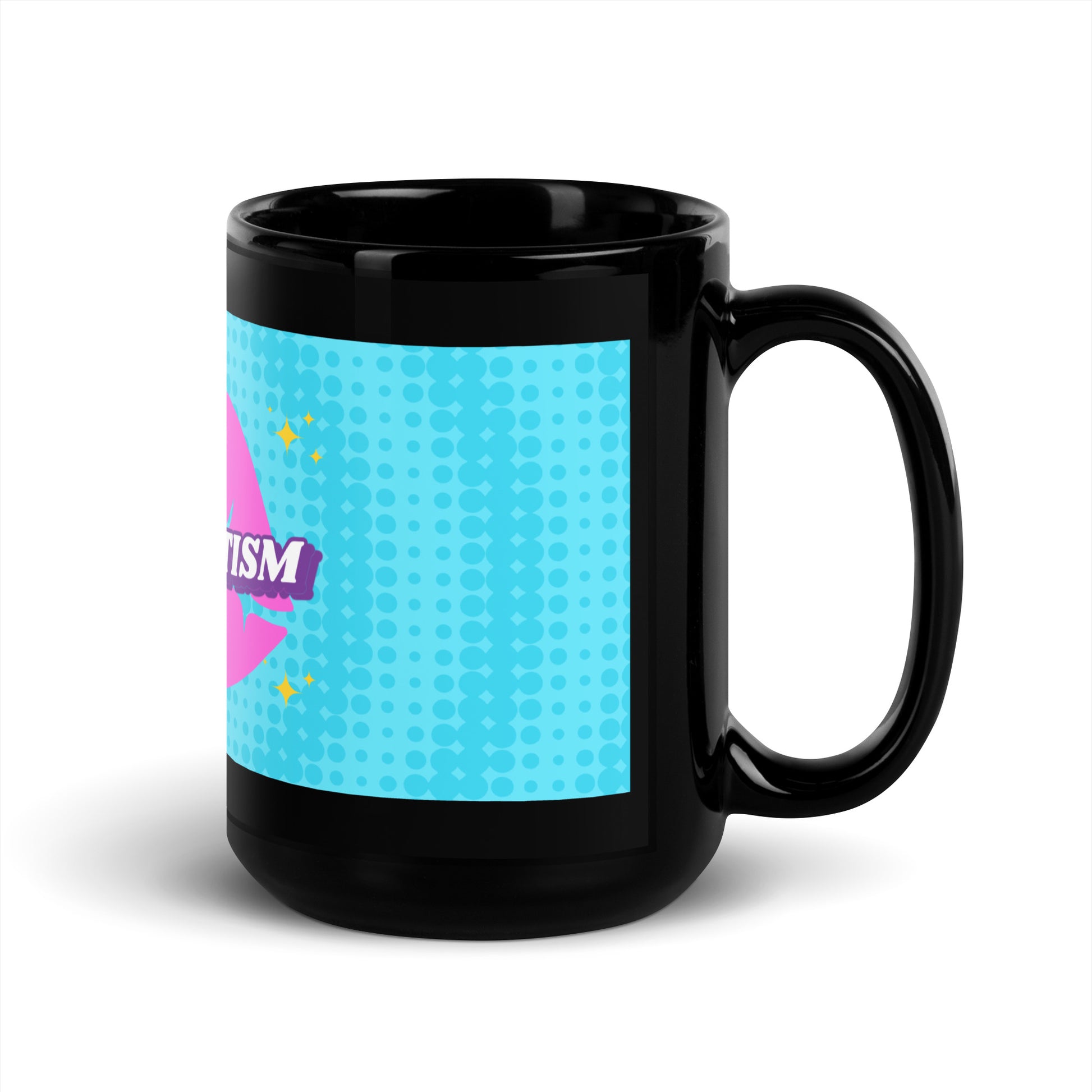 Pink Destiny | Antisemitism | Black Glossy Mug