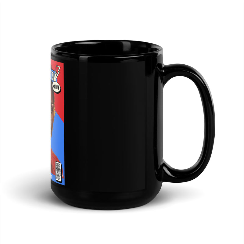 80's Fashion Trend | Battle Antisemitism | Black Glossy Mug