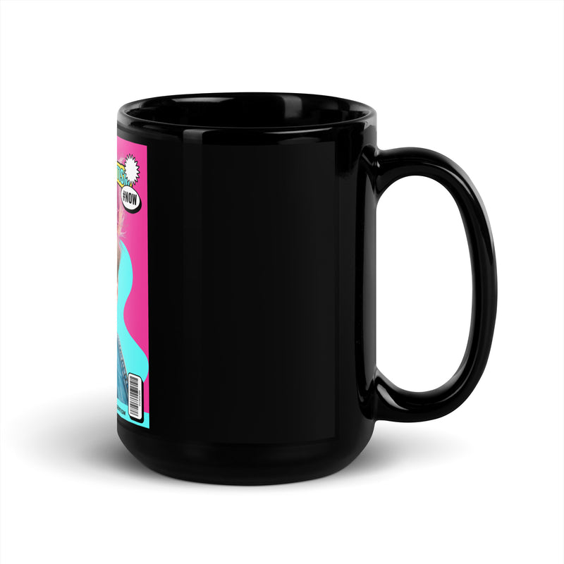 80's Fashion Trend | Battle Antisemitism | Black Glossy Mug