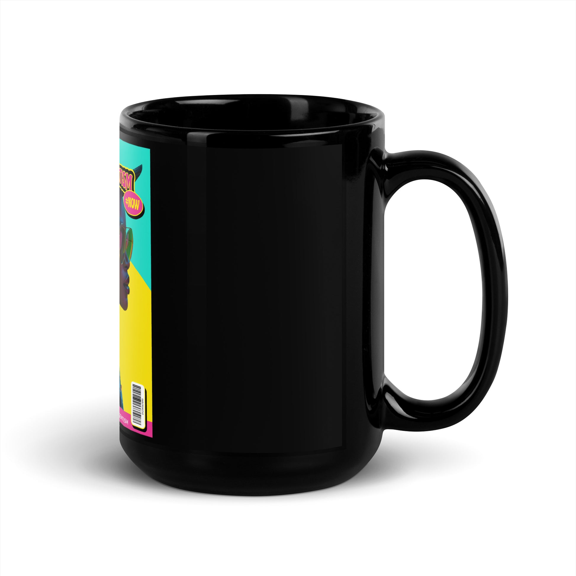 80's Fashion Trend | Battle Antisemitism | Black Glossy Mug