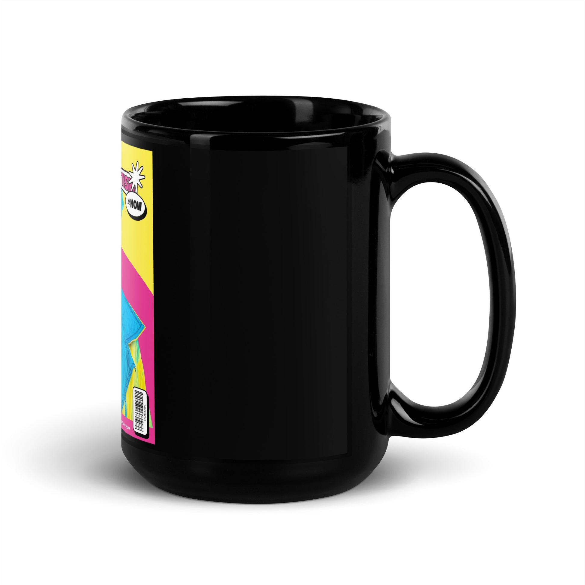 80's Fashion Trend | Battle Antisemitism | Black Glossy Mug