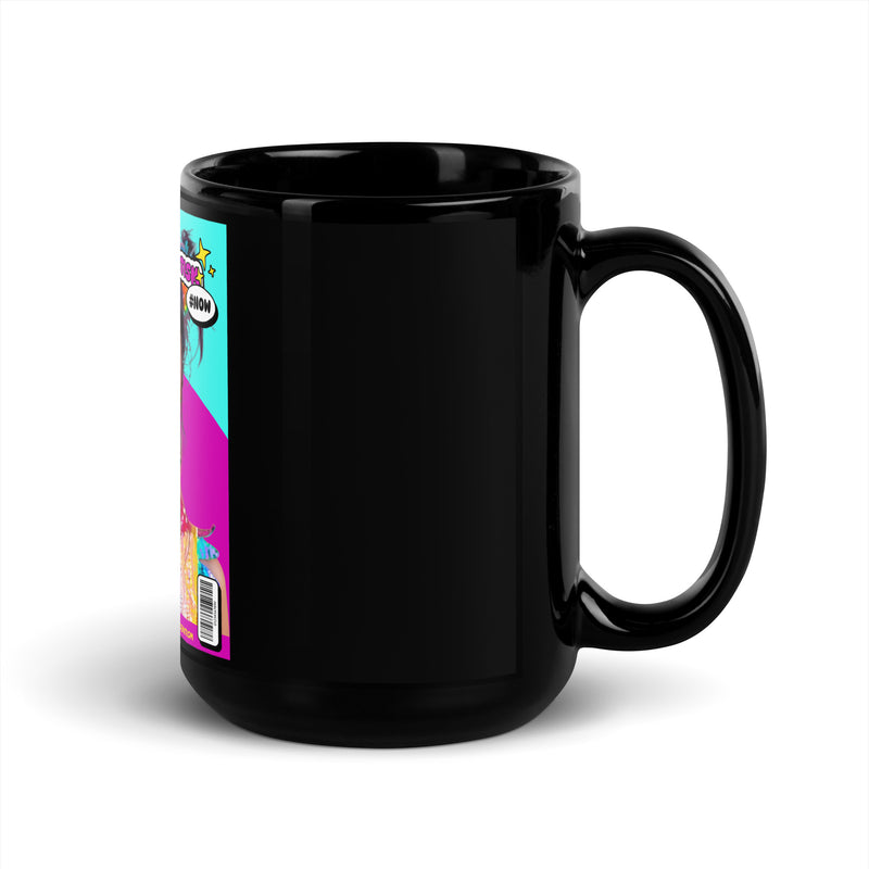 80's Fashion Trend | Battle Antisemitism | Black Glossy Mug
