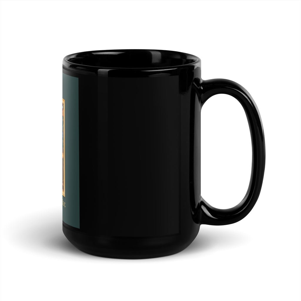Jewish Queen | Black Glossy Mug