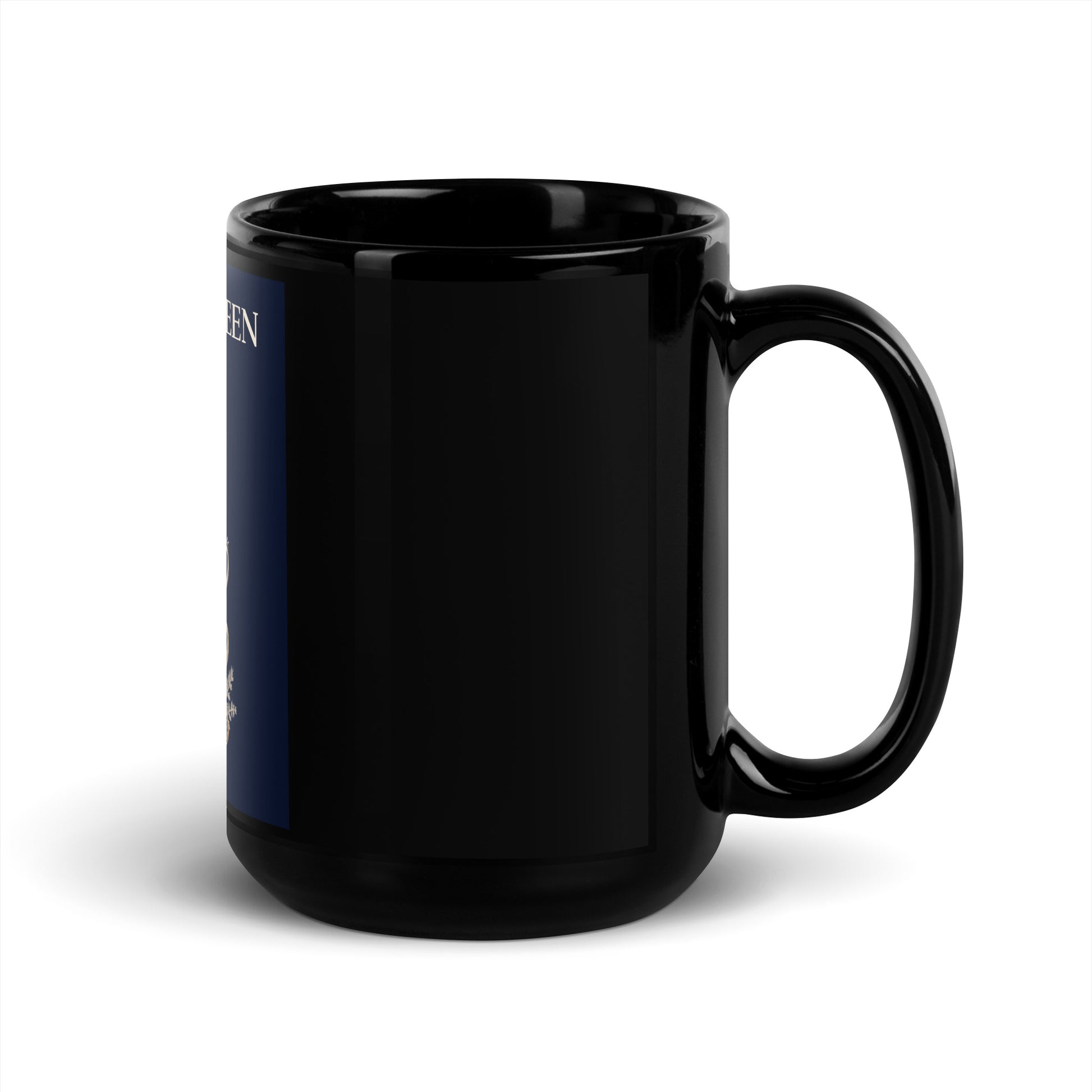 Jewish Queen | Black Glossy Mug