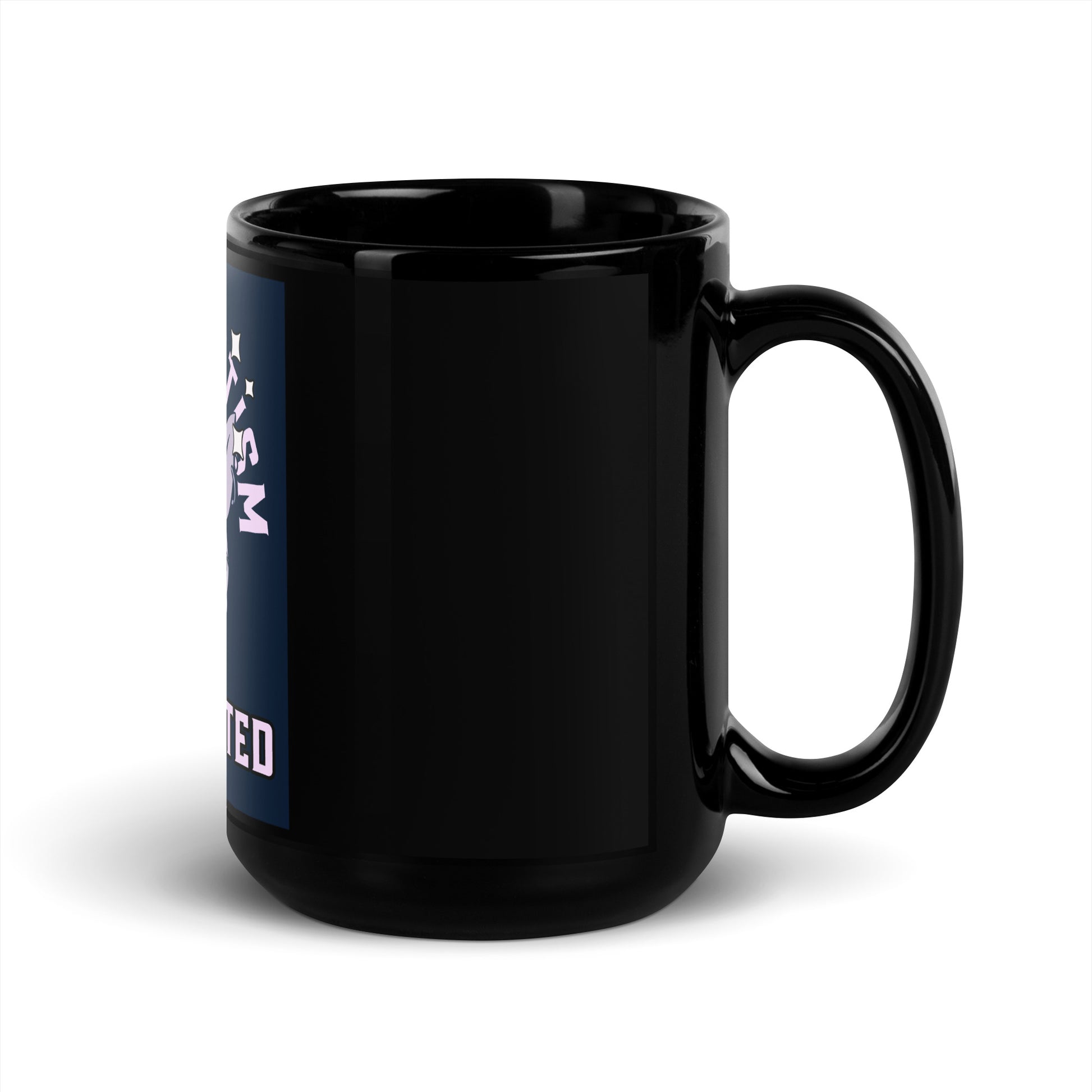 Cool Cat | Antisemitism Is Outdated | Black Glossy Mug