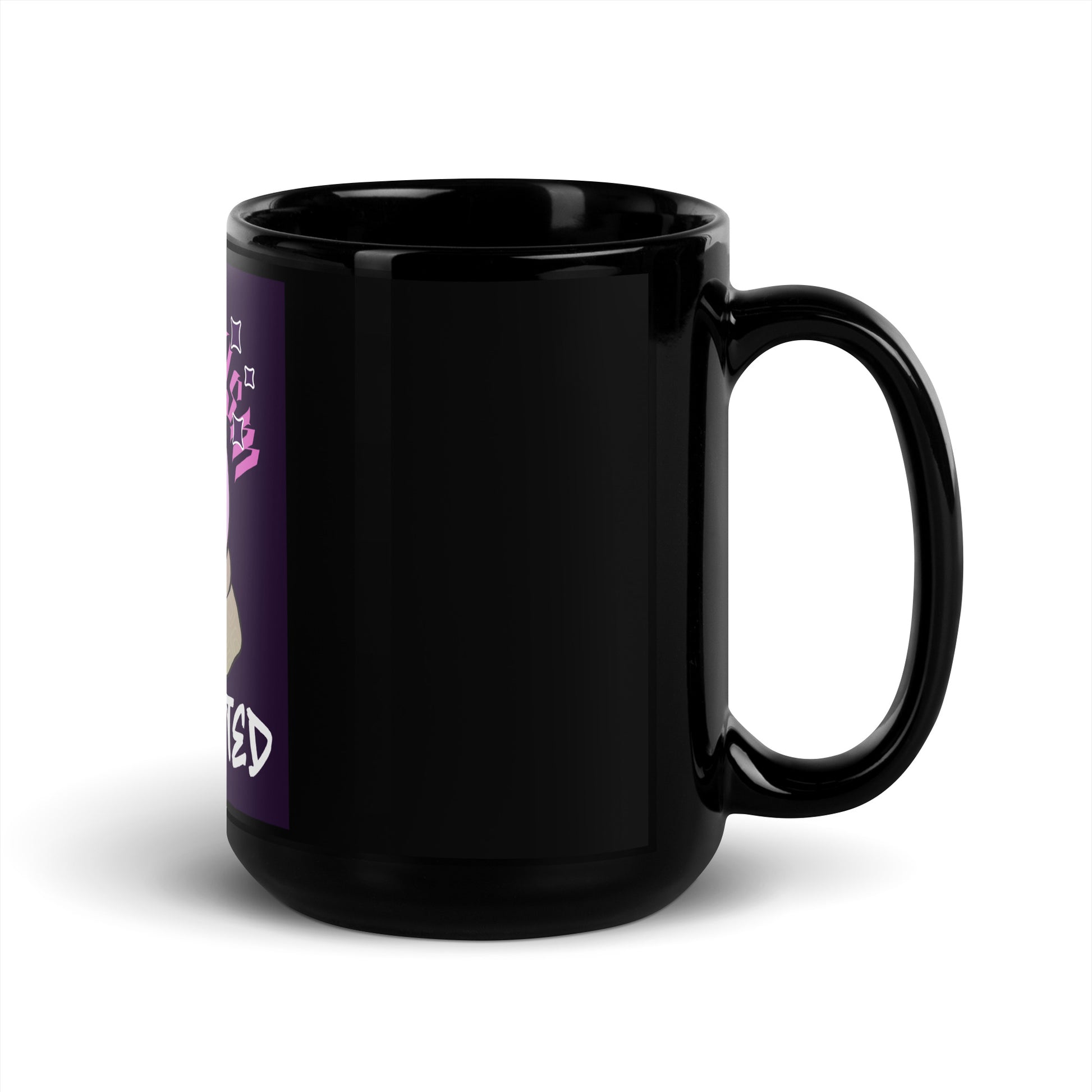 Cool Cat | Antisemitism Is Outdated | Black Glossy Mug