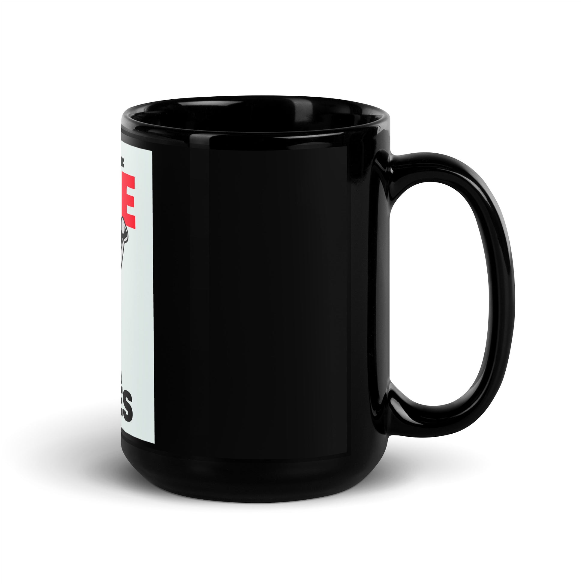 Antisemitic Hate Crimes | Black Glossy Mug