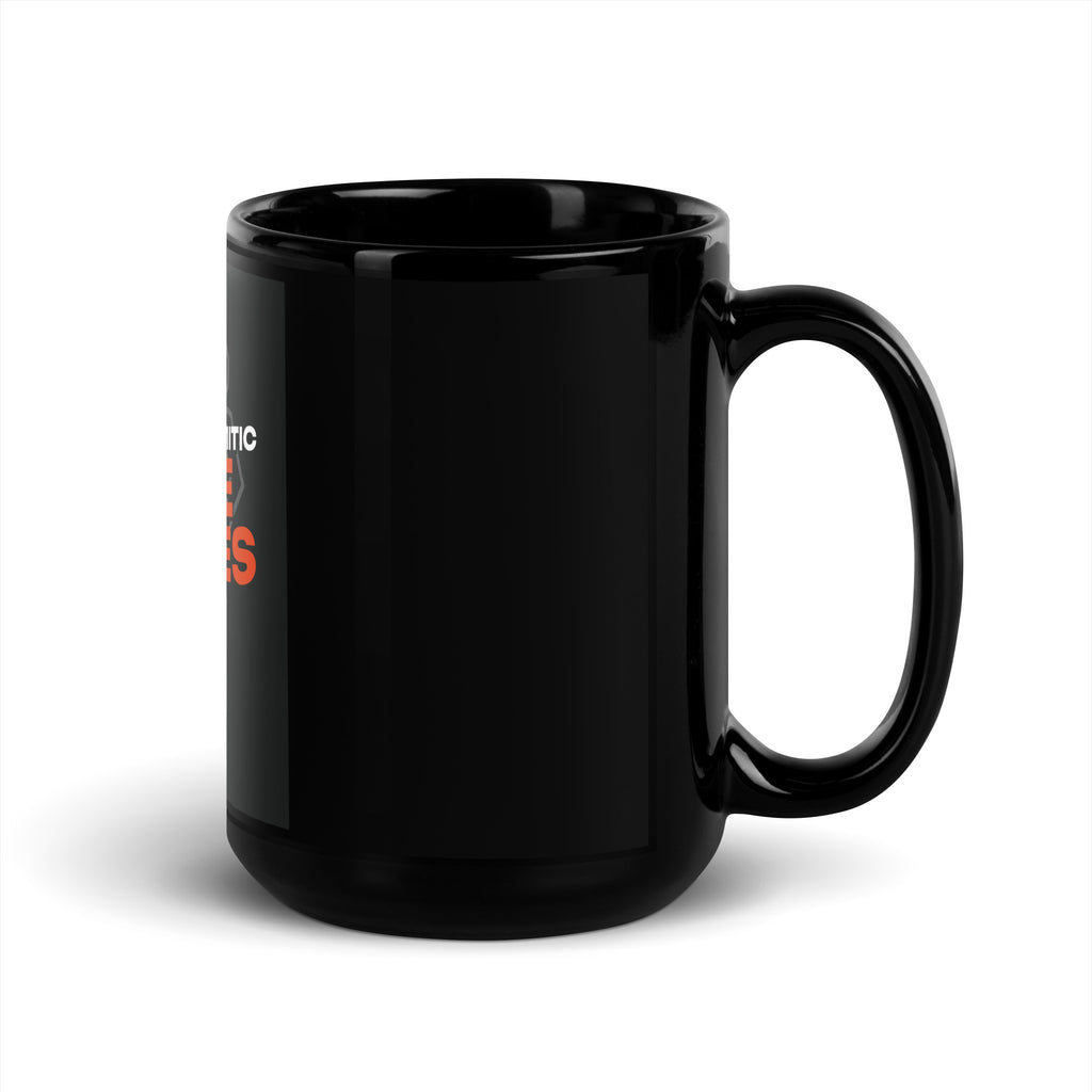 Antisemitic Hate Crimes | Black Glossy Mug