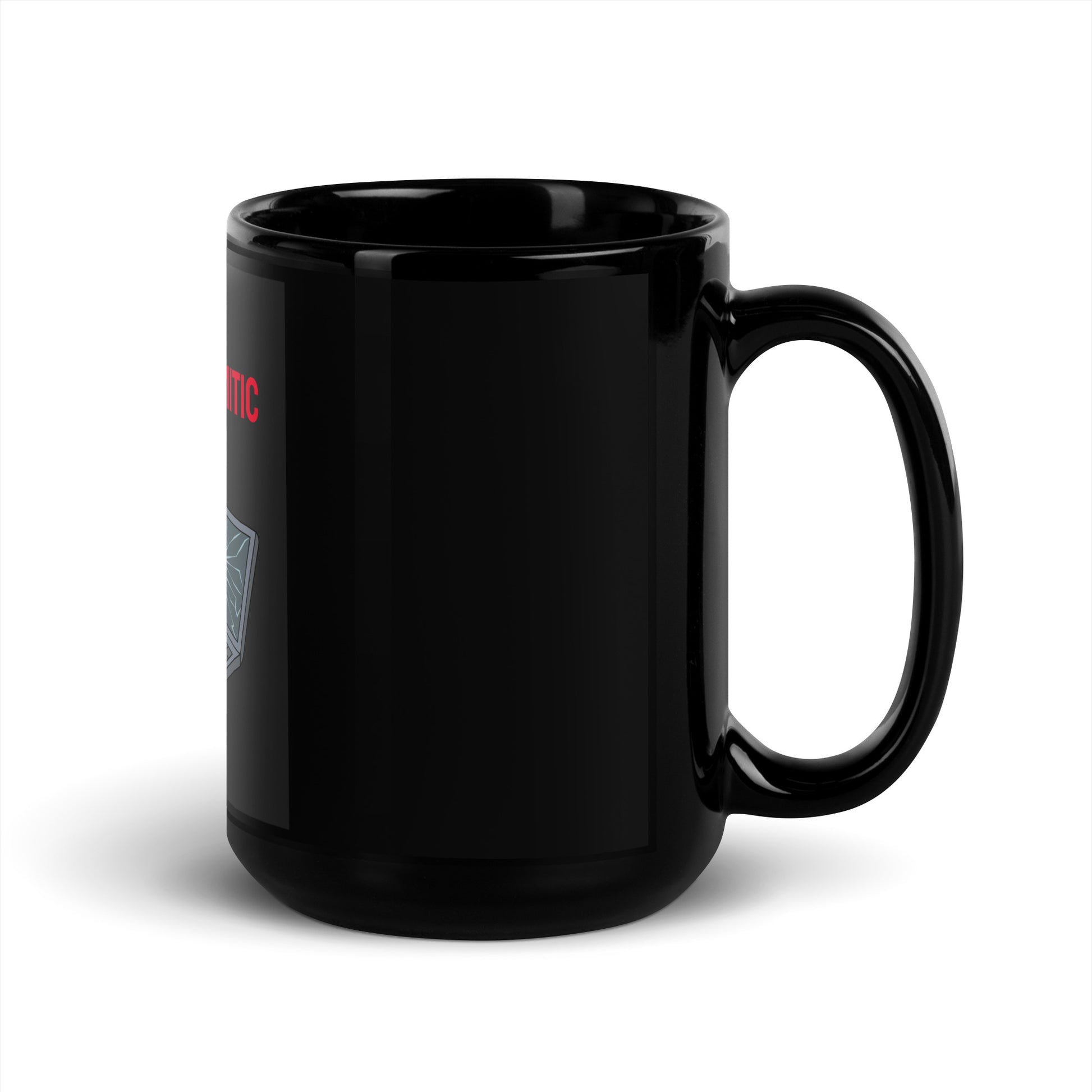 Antisemitic Hate Crimes | Black Glossy Mug