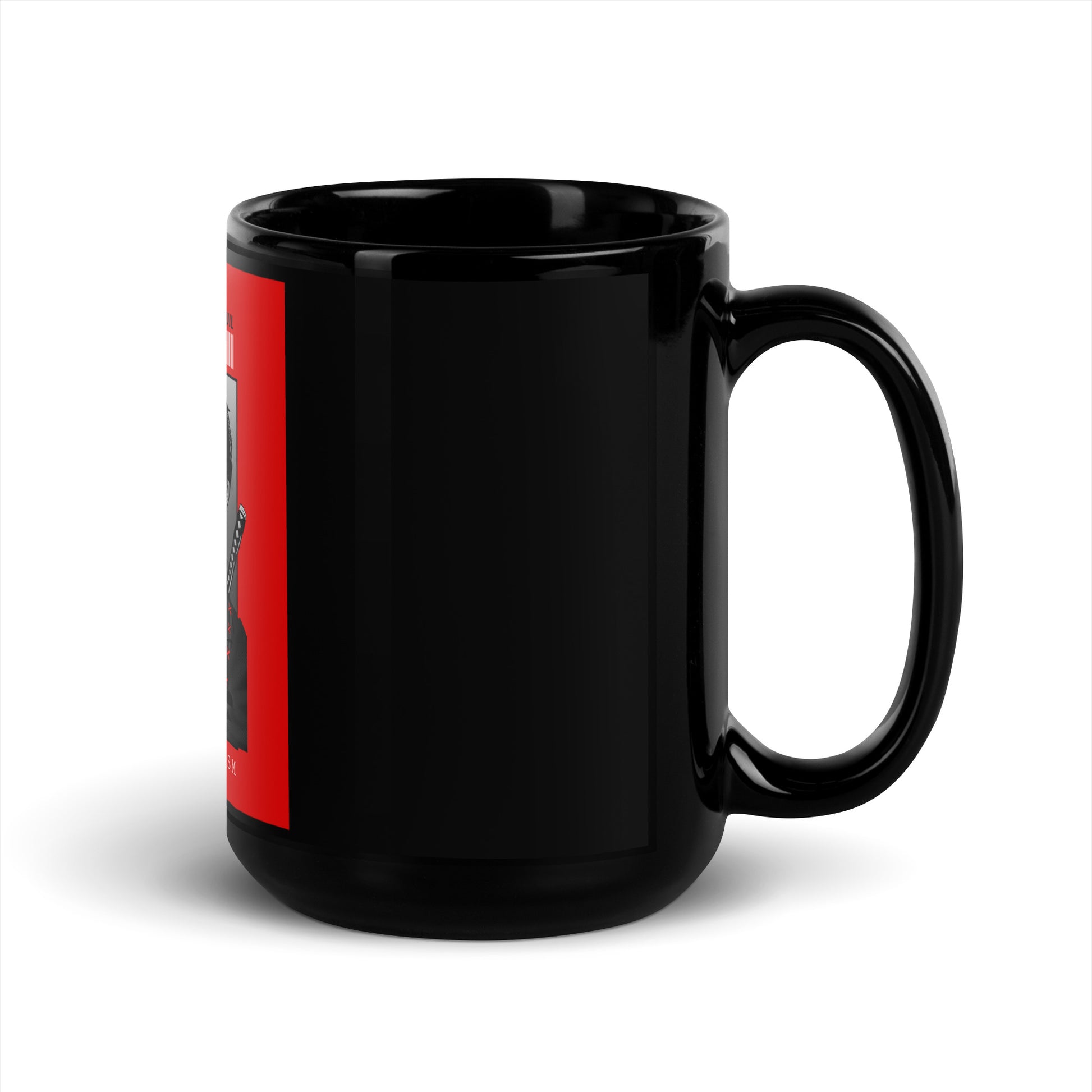 Unmask Evil | Antisemitism | Black Glossy Mug
