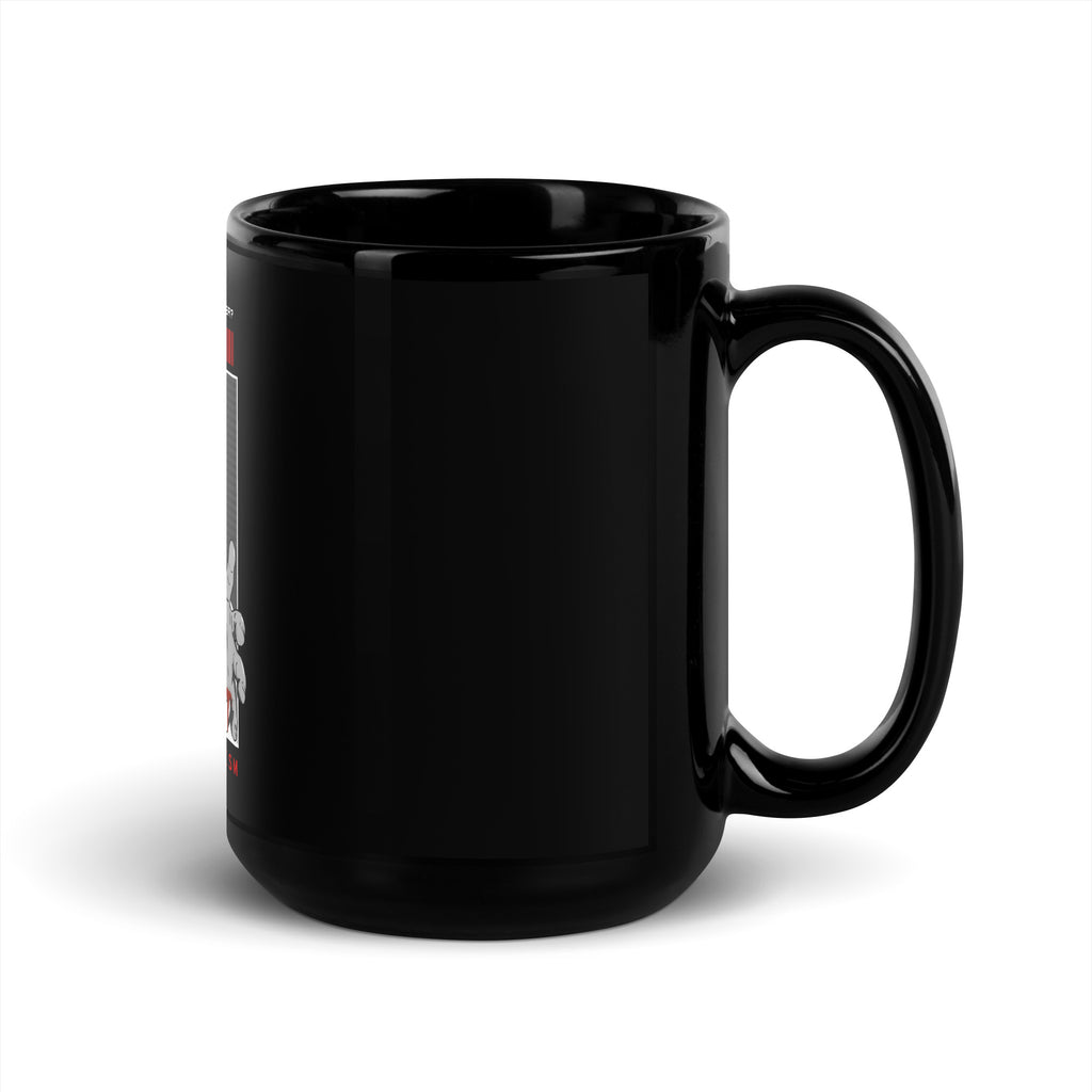 Human Or Monster | Antisemitism | Black Glossy Mug