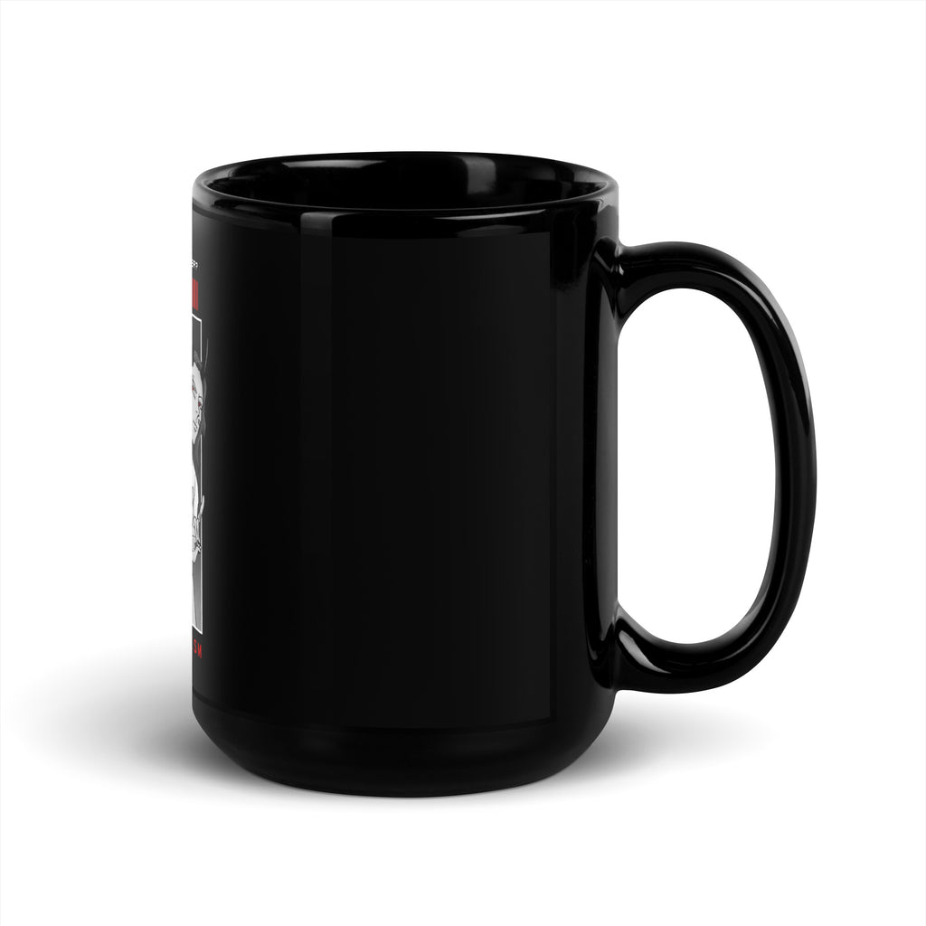 Human Or Monster | Antisemitism | Black Glossy Mug