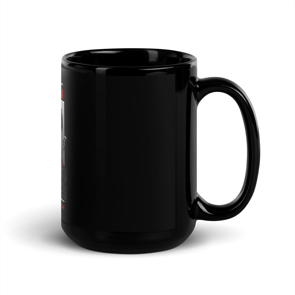 Human Or Monster | Antisemitism | Black Glossy Mug