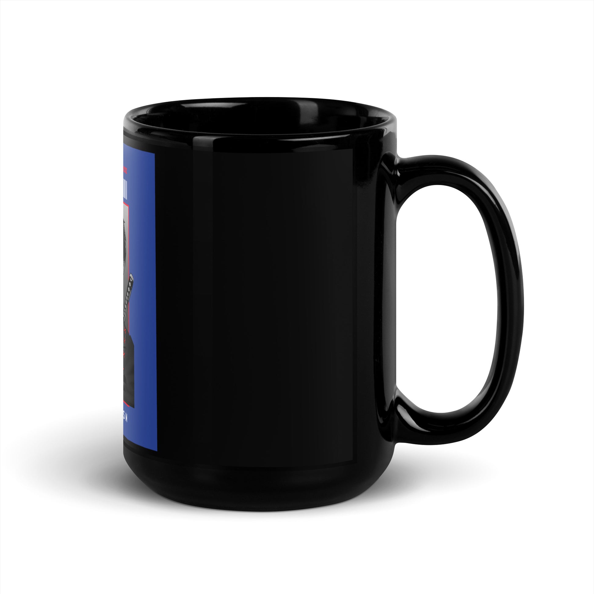 Monsters Can't Hide | Black Glossy Mug
