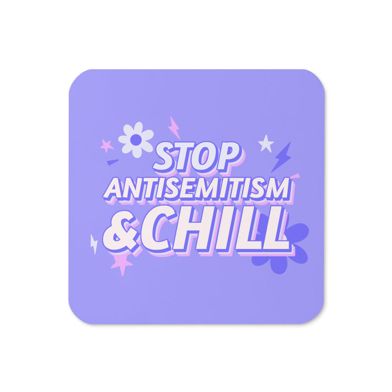 Chill Retro | Antisemitism | Cork-Back Coaster