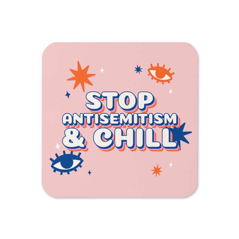 Chill Retro | Antisemitism | Cork-Back Coaster
