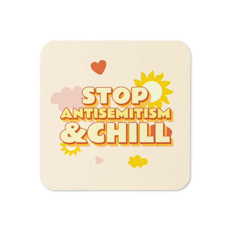 Chill Retro | Antisemitism | Cork-Back Coaster