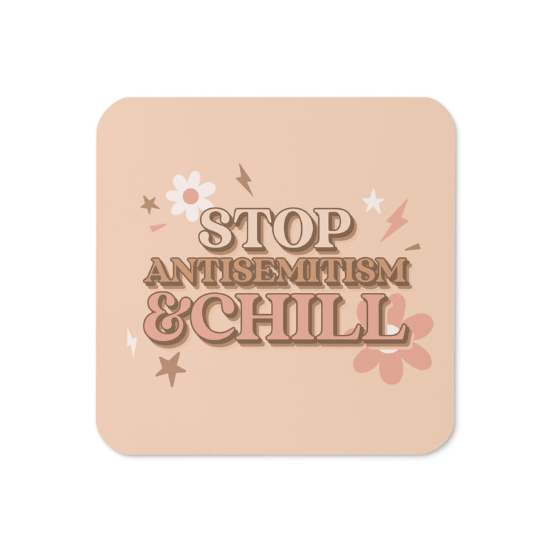 Chill Retro | Antisemitism | Cork-Back Coaster