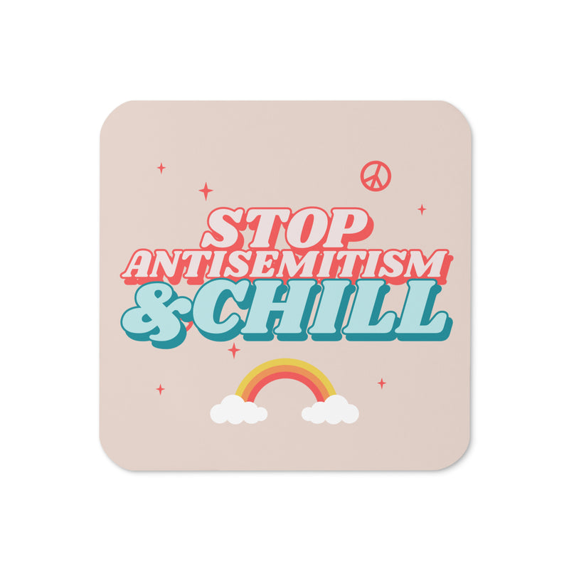 Chill Retro | Antisemitism | Cork-Back Coaster