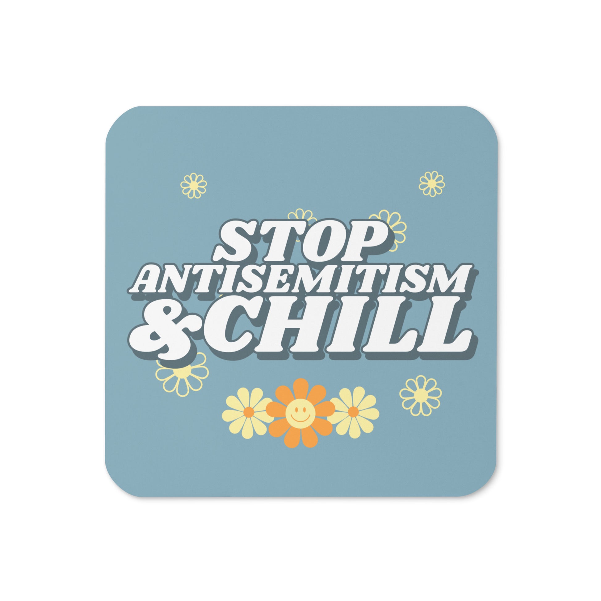 Chill Retro | Antisemitism | Cork-Back Coaster