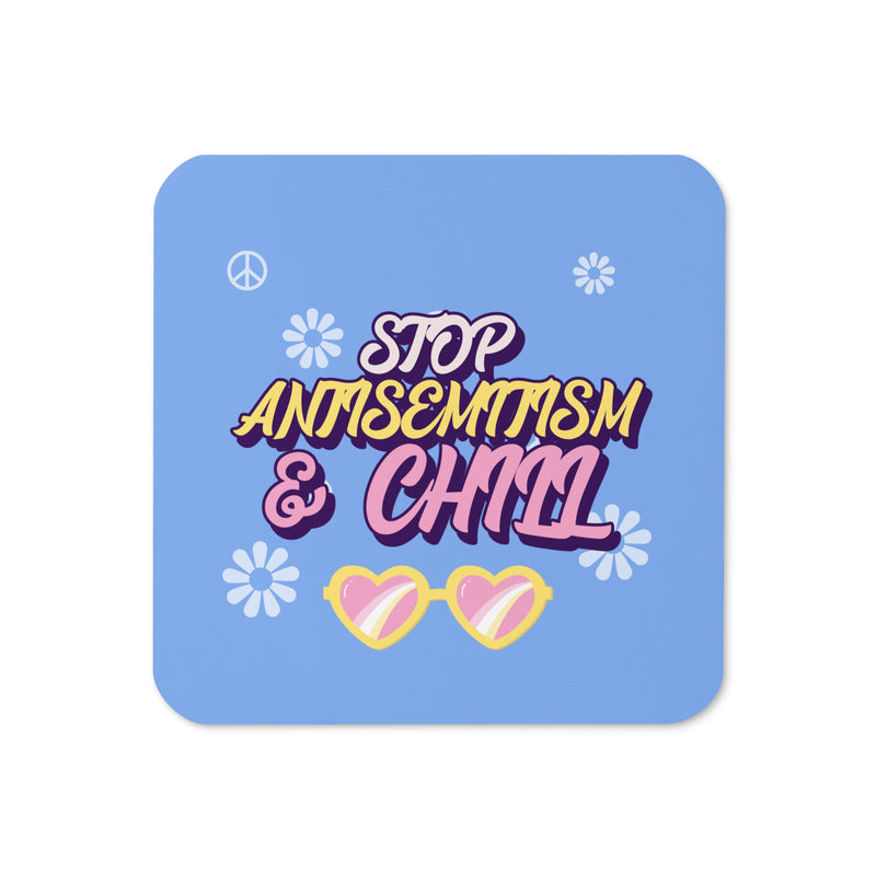 Chill Retro | Antisemitism | Cork-Back Coaster
