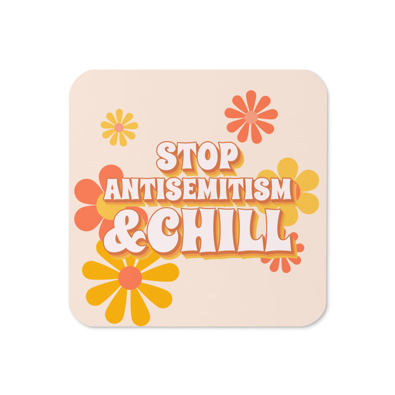 Chill Retro | Antisemitism | Cork-Back Coaster