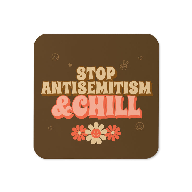 Chill Retro | Antisemitism | Cork-Back Coaster