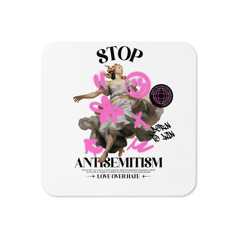 Classic Graffiti Fusion | Cork-Back Coaster