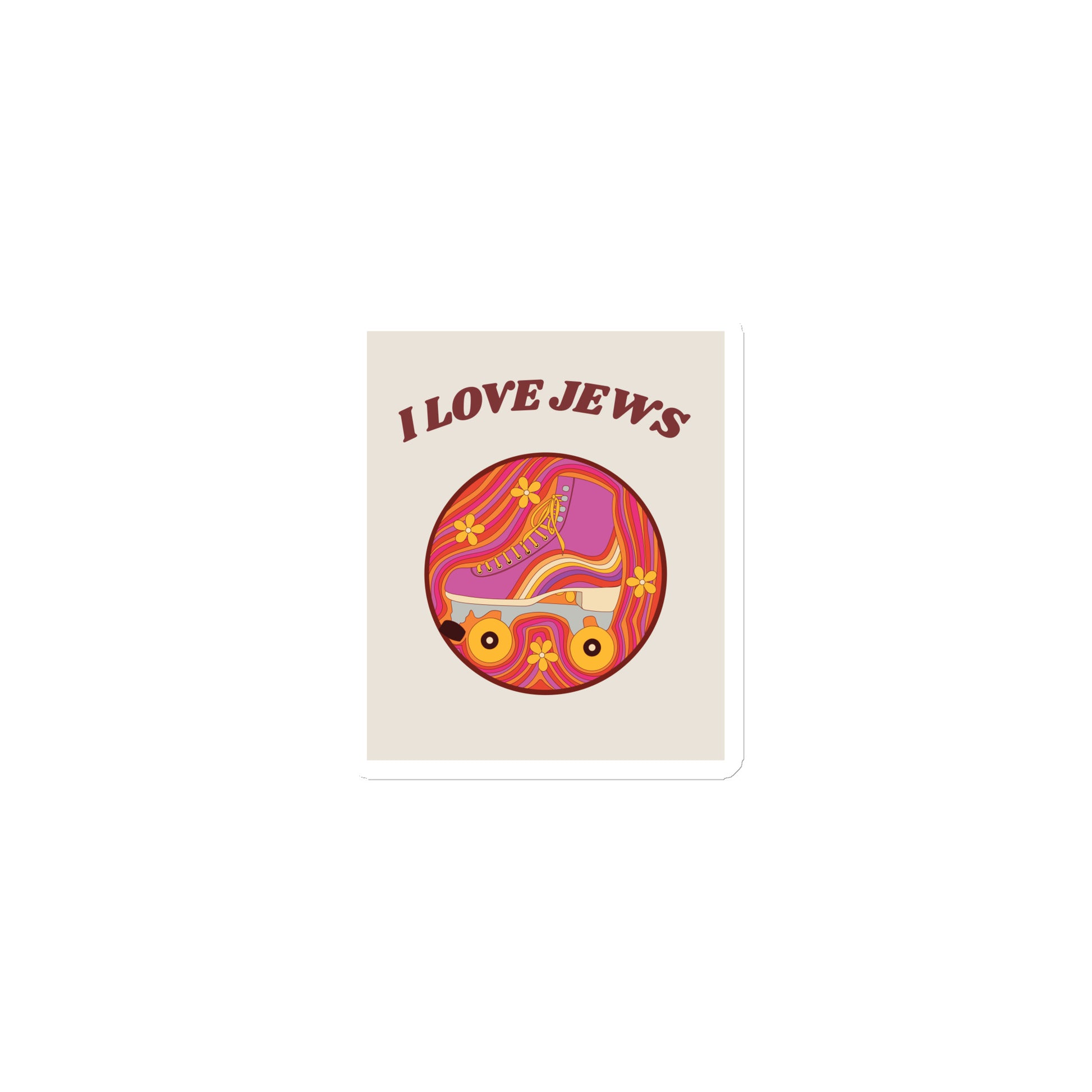 All In For Jews | Die-Cut Magnets Jouparty