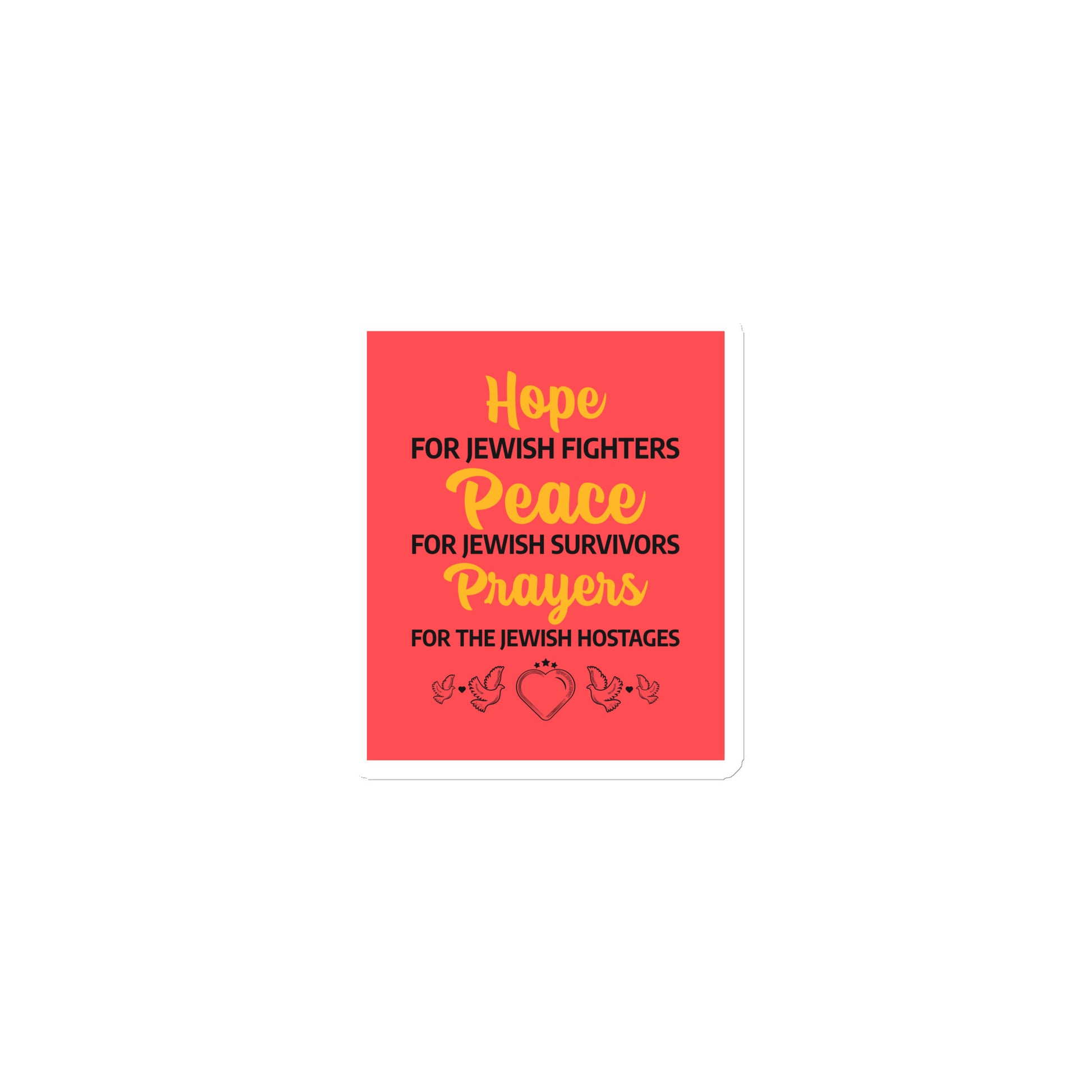 All In For Jews | Die-Cut Magnets Jouparty