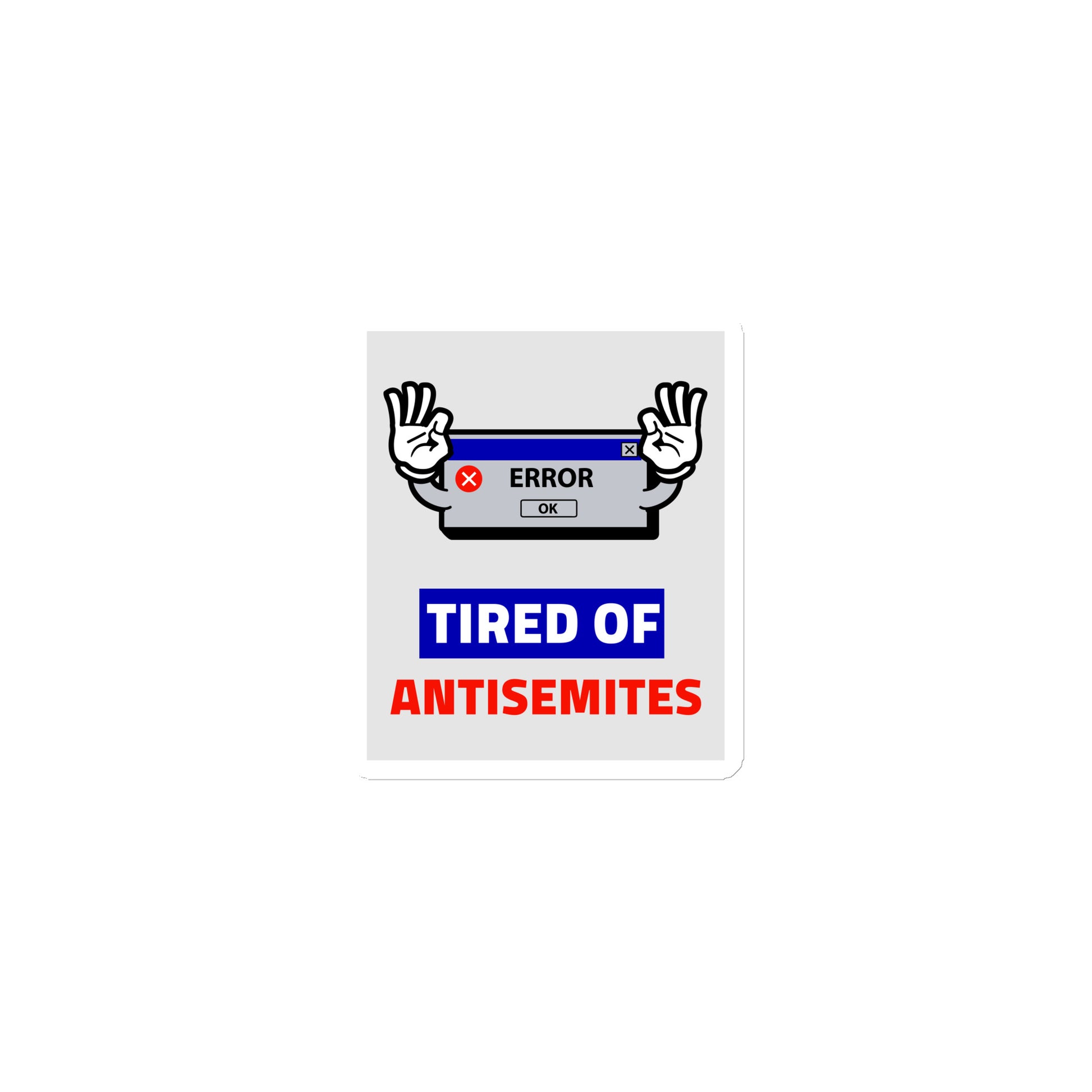 All In For Jews | Die-Cut Magnets Jouparty