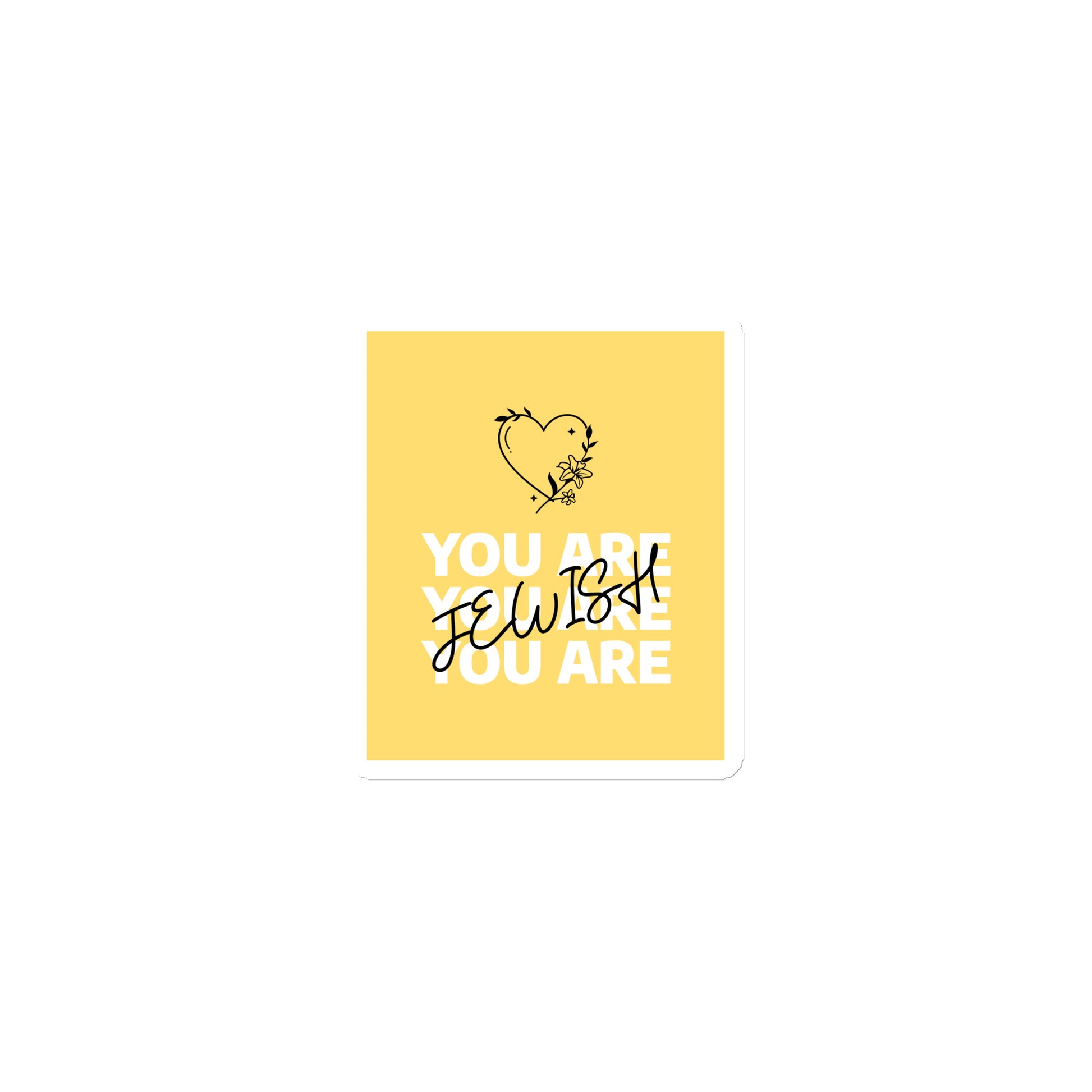 All In For Jews | Die-Cut Magnets Jouparty