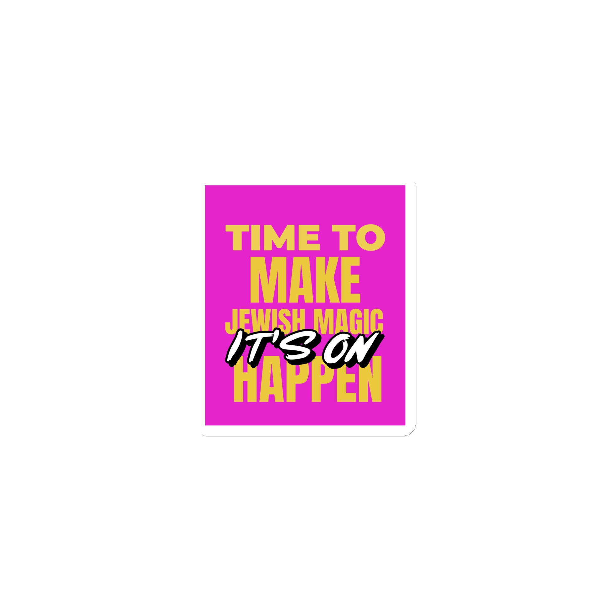 All In For Jews | Die-Cut Magnets Jouparty