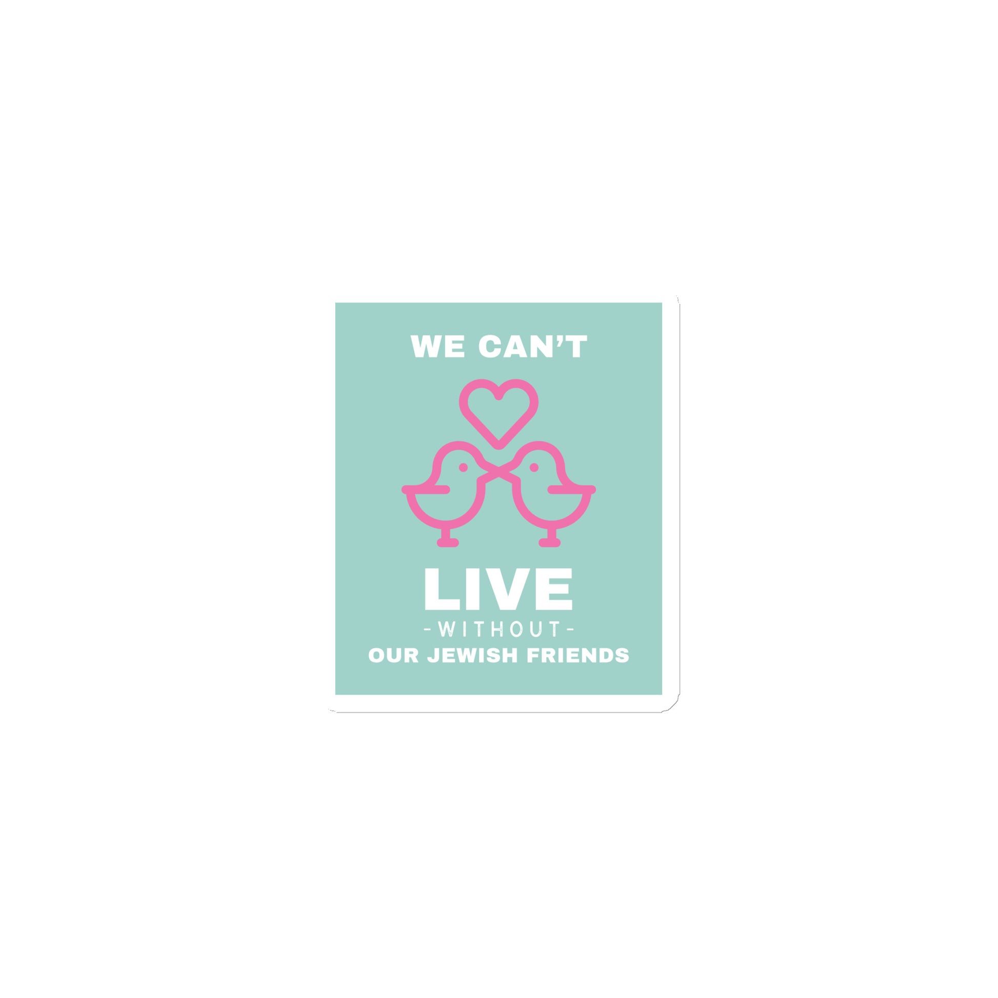All In For Jews | Die-Cut Magnets Jouparty